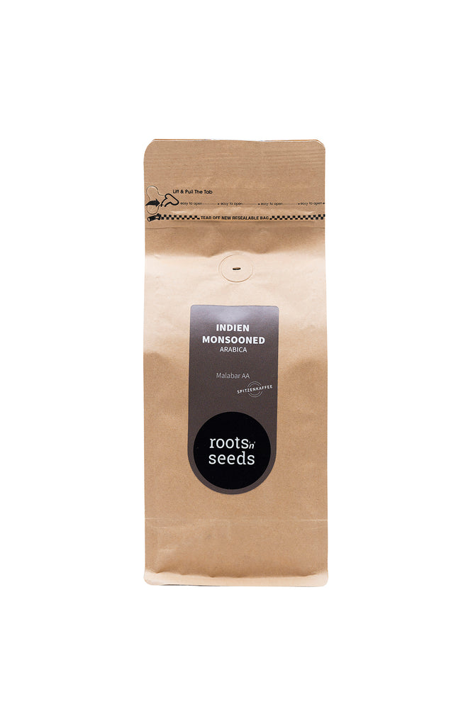 Indien Monsooned Malabar AA (100% Arabica -  Spitzenkaffee)